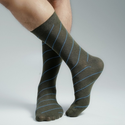 Picture of Premium Long Socks For Men  (Olive)