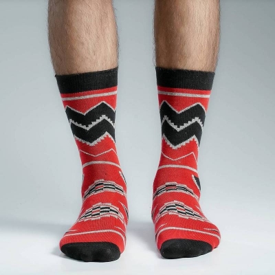 Picture of Premium Long Socks For Men  (Red)