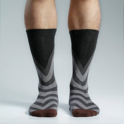 Picture of Premium Long Socks For Men  (Black)