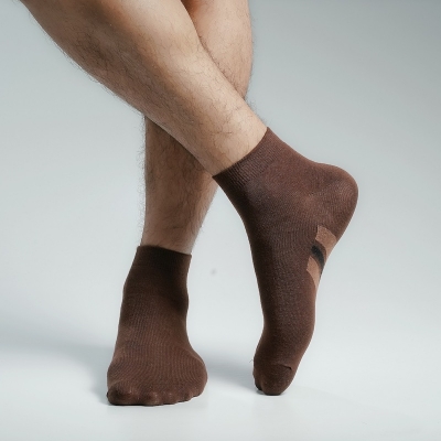 Picture of Premium Ankle Socks For Men  (Chocolate)