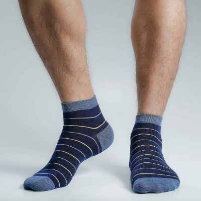 Picture of Premium Ankle Socks For Men  (Navy Blue)