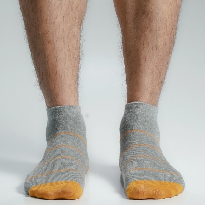 Picture of Premium Ankle Socks For Men  (Ash)