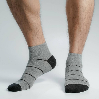 Picture of Premium Ankle Socks For Men  (Ash)