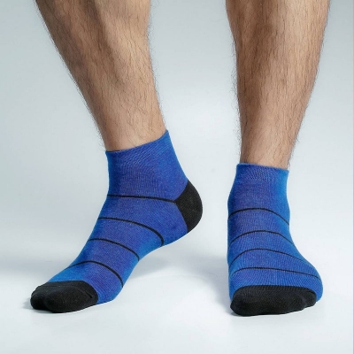 Picture of Premium Ankle Socks For Men  (Blue)