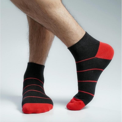Picture of Premium Ankle Socks For Men  (Black)