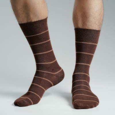Picture of Premium Long Socks For Men  (Chocolate)