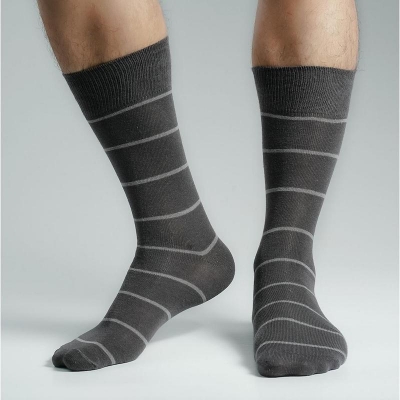 Picture of Premium Long Socks For Men  (Charcoal)
