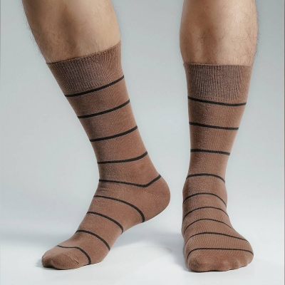 Picture of Premium Long Socks For Men  (Brown)