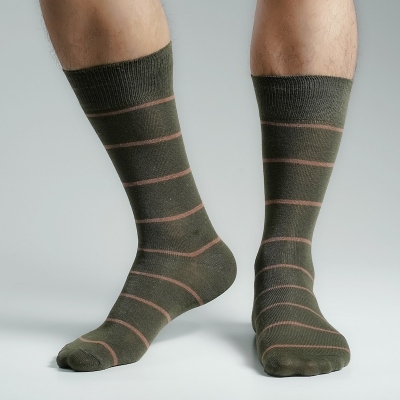 Picture of Premium Long Socks For Men  (Olive)