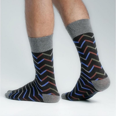 Picture of Premium Long Socks For Men  (Black)