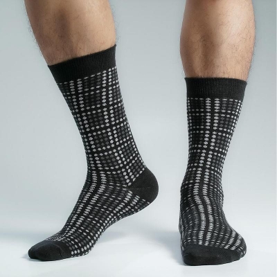 Picture of Premium Long Socks For Men  (Black)