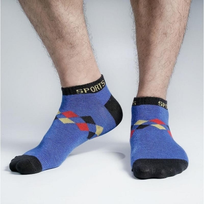 Picture of Premium Ankle Socks For Men  (Blue)