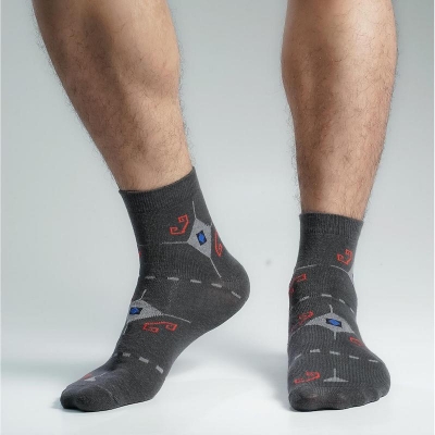 Picture of Premium Ankle Socks For Men  (Charcoal)