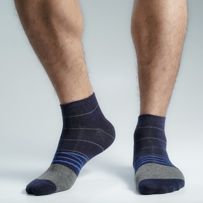 Picture of Premium Ankle Socks For Men  (Navy Blue)
