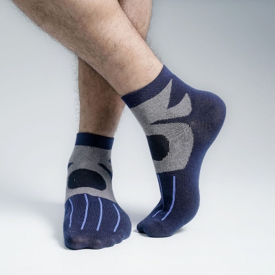 Picture of Premium Ankle Socks For Men  (Navy Blue)