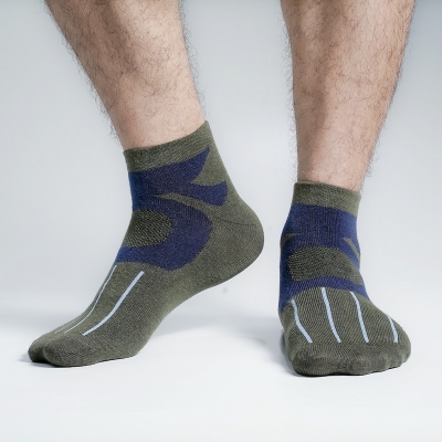 Picture of Premium Ankle Socks For Men  (Olive)