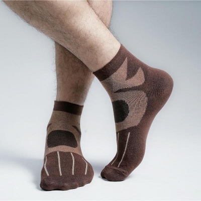 Picture of Premium Ankle Socks For Men  (Chocolate)