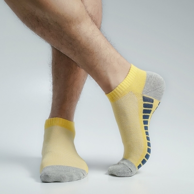 Picture of Premium Ankle Socks For Men  (Yellow)