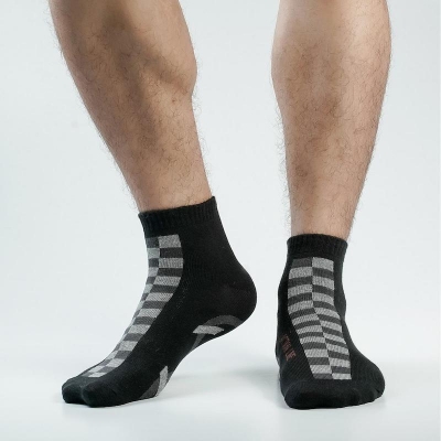 Picture of Action Ankle Socks For Men  (Black)