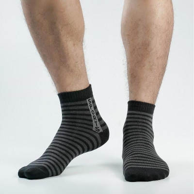 Picture of Action Ankle Socks For Men  (Black)