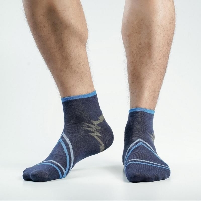 Picture of Action Ankle Socks For Men  (Navy Blue)