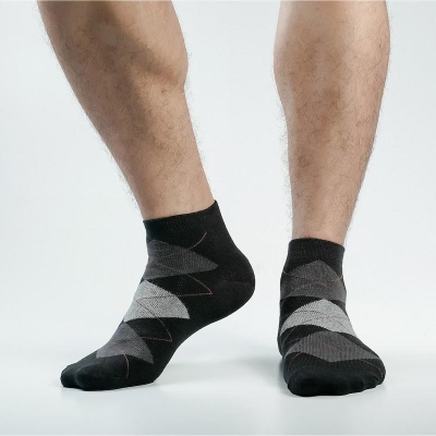 Picture of Action Ankle Socks For Men  (Black)