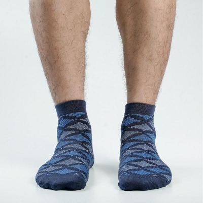 Picture of Action Ankle Socks For Men  (Navy Blue)