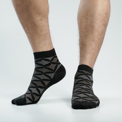 Picture of Action Ankle Socks For Men  (Black)