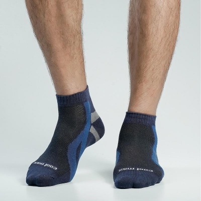 Picture of Blank Star Ankle Socks For Men  (Navy Blue)
