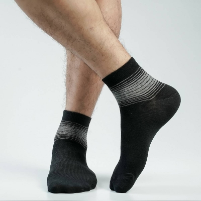 Picture of Blank Star Ankle Socks For Men  (Black)
