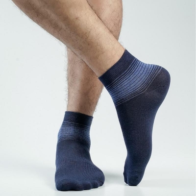 Picture of Blank Star Ankle Socks For Men  (Navy Blue)