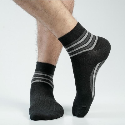Picture of Blank Star Ankle Socks For Men  (Black)