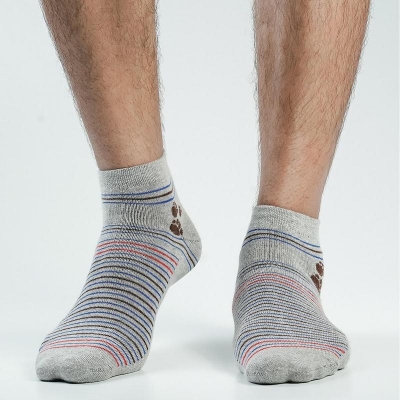 Picture of Catstep Ankle Socks For Men  (Ash)