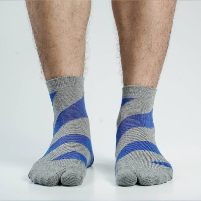 Picture of Premium Finger Socks For Men  (Ash)