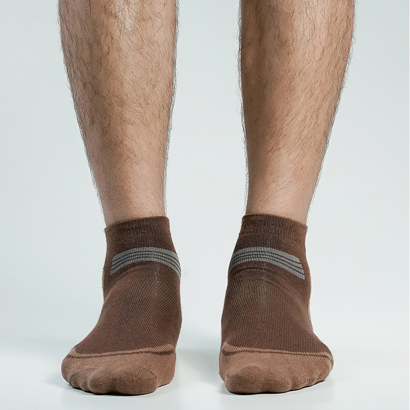Picture of X-club Ankle Socks For Men  (Chocolate)