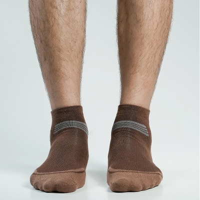 Picture of X-club Ankle Socks For Men  (Chocolate)