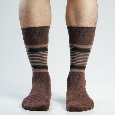 Picture of Swan Oxy Long Socks For Men  (Chocolate)
