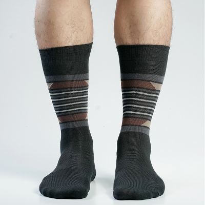 Picture of Swan Oxy Long Socks For Men  (Black)