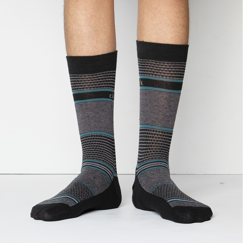 Picture of Peoples Long Socks for Men by MB Hosiery  (Black)