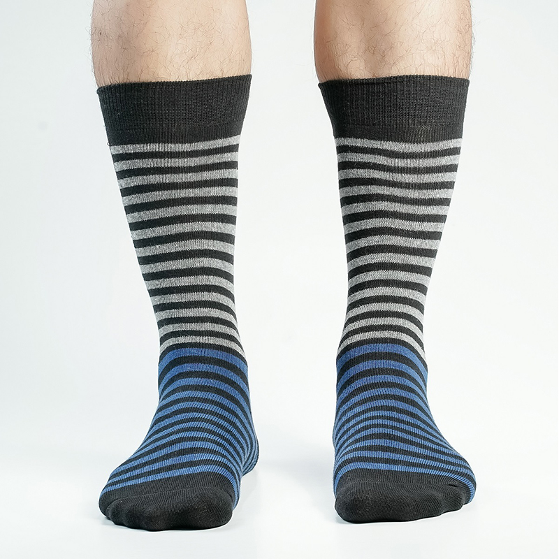 Picture of Pridezone Long Socks For Men  (Black)