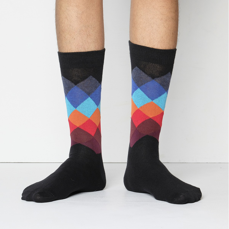 Picture of Premium Long Socks For Men  (Black)