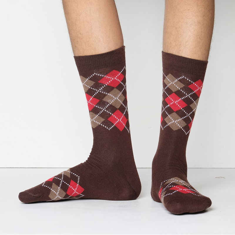 Picture of Premium Long Socks For Men  (Multi-color)