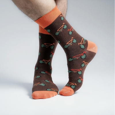 Picture of Premium Long Socks For Men  (Multi-color)