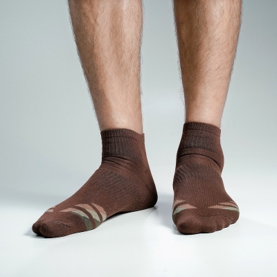 Picture of Kmalion Ankle Socks For Men  (Chocolate)