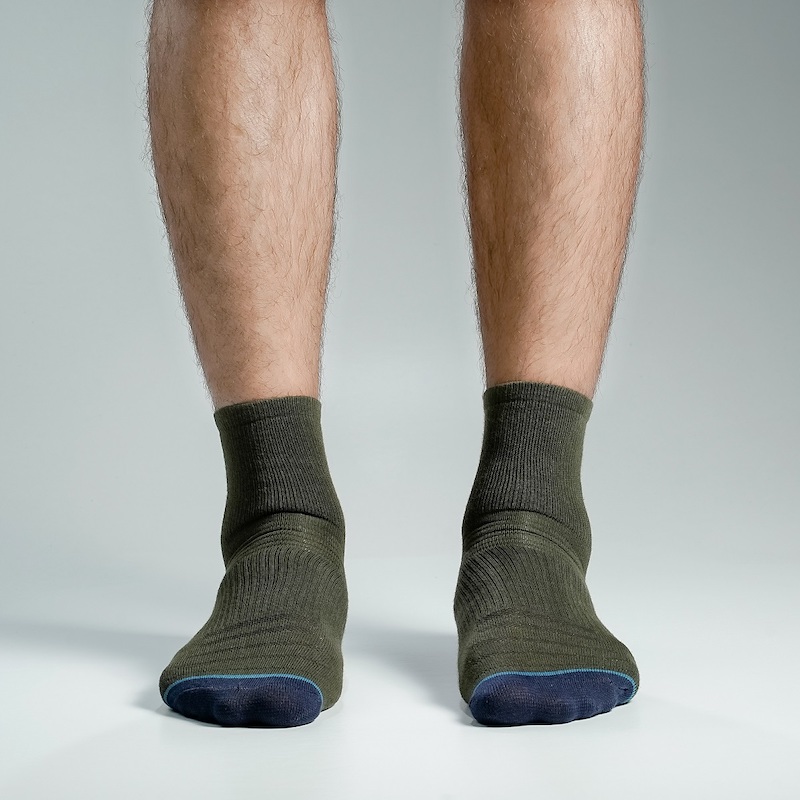 Picture of Kmalion Ankle Socks For Men  (Olive)