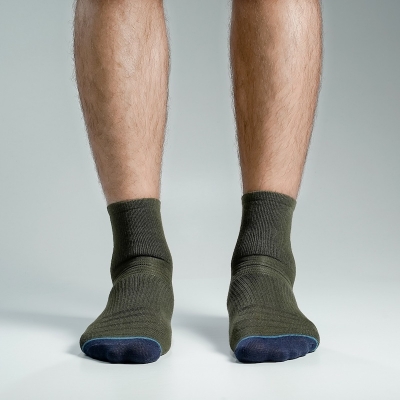 Picture of Kmalion Ankle Socks For Men  (Olive)