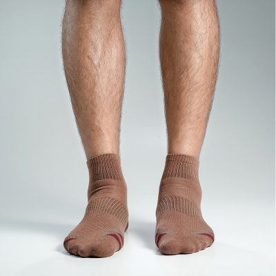 Picture of Kmalion Ankle socks for Men  (Brown)