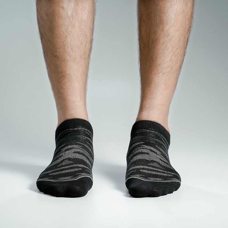 Picture of Kmalion Ankle socks for Men By MB Hosiery  (Black)