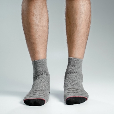 Picture of Kmalion Ankle Socks For Men  (Grey)
