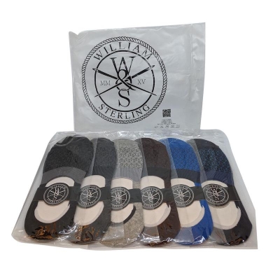 Picture of 6 Pairs Super Invisible No Show Sock For Men&Women by MB Hosiery  (Multicolor)